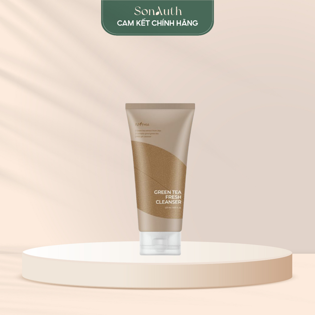 Sữa rửa mặt Isntree Green Tea Fresh Cleanser 120ml
