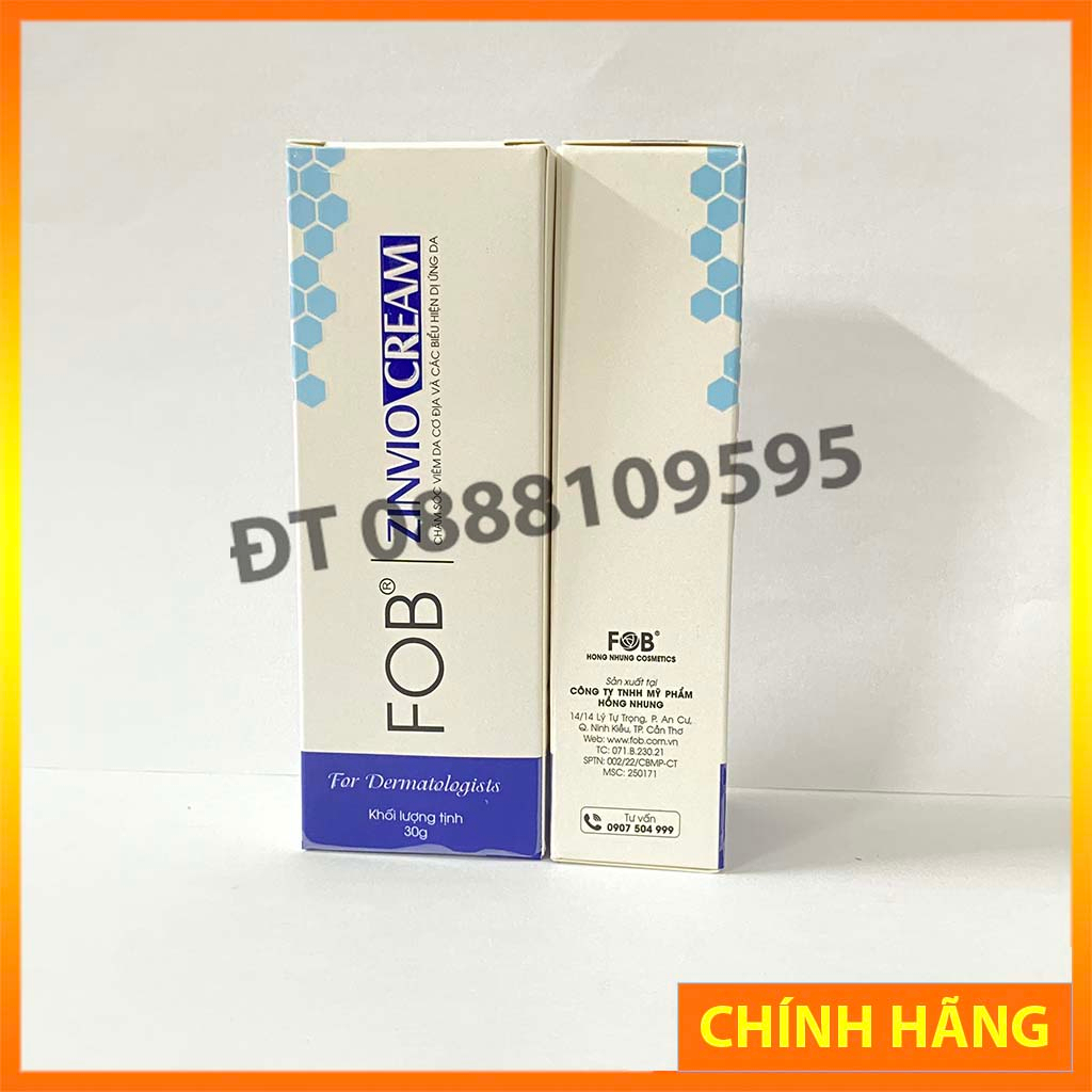 Kem fob zinvio cream chăm sóc da cơ địa chàm sữa bdn sữa ở trẻ