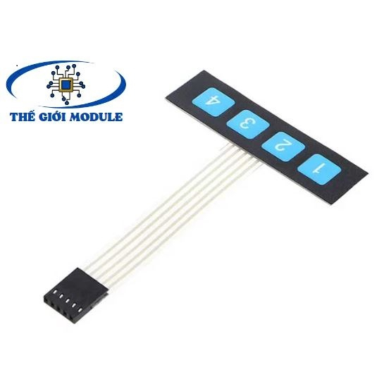 Bàn phím ma trận 1x4 - Keyboard matrix phím 1x4
