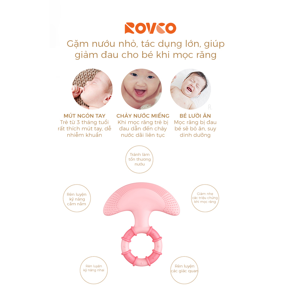 Gặm Nướu ROVCO RK-N7020 Silicone Hình Mỏ Neo