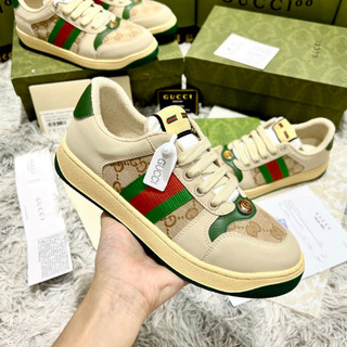 Giày Gucci Sơn Tùng xanh Nam Nữ, Giày Thể Thao Gucci Hàng cao cấp hottrend 2023 full box bill