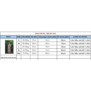 RN623_Rập giấy may đầm cổ yếm nữ