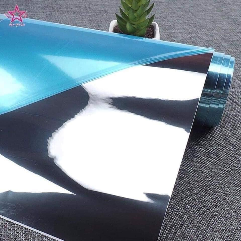 Gương dẻo dán tường loại to 50x100x0.1cm