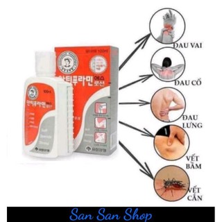 Dầu nóng antiphlamine hàn quốc 100ml