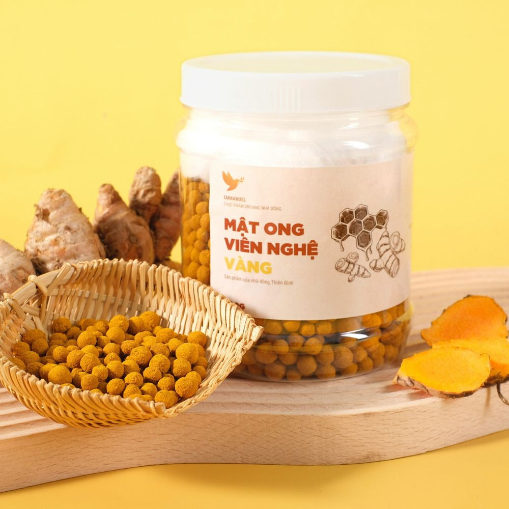 VIÊN NGHỆ VÀNG MẬT ONG THIÊN BÌNH