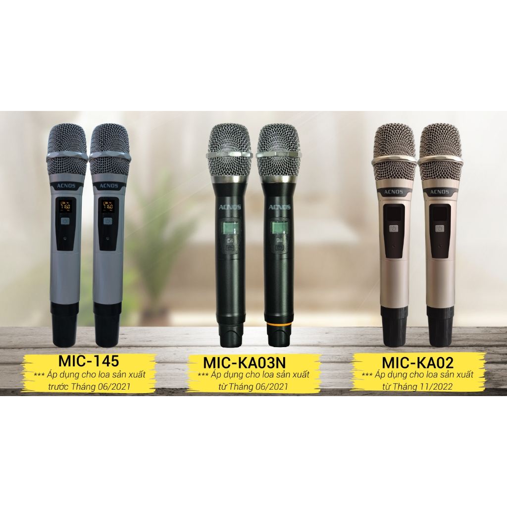 Dàn âm thanh di động xách tay ACNOS KSNET550