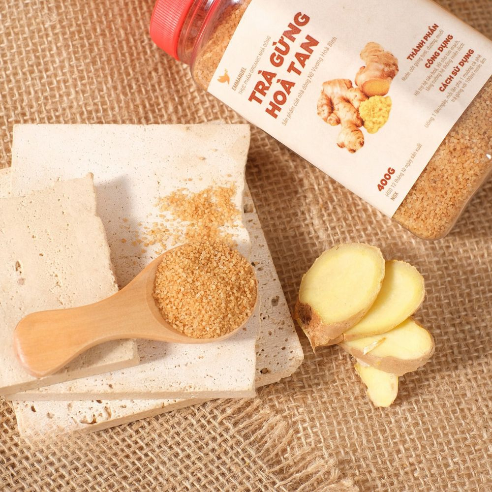 TRÀ GỪNG HÒA TAN NỮ VƯƠNG HÒA BÌNH