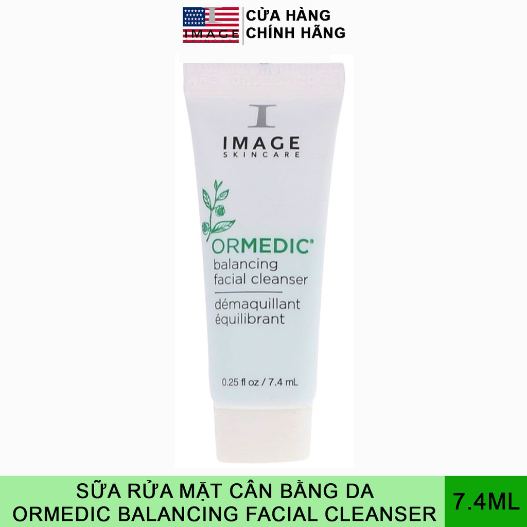 Sữa Rửa Mặt Cân Bằng Da Image Skincare Ormedic Balancing Facial Cleanser 7.4ml
