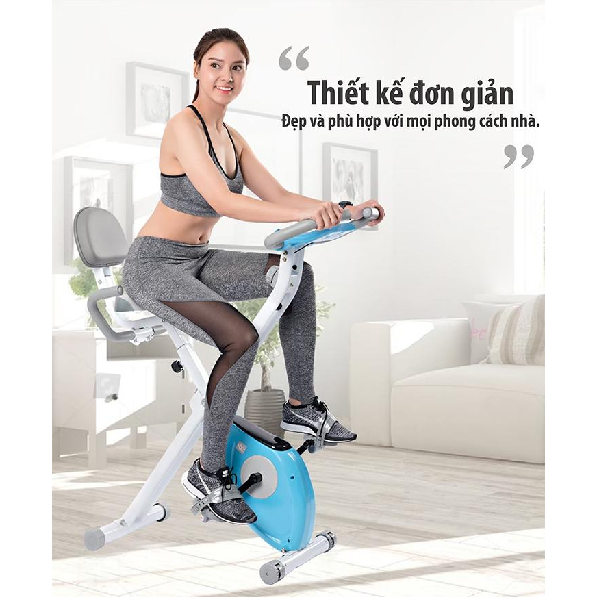 BG Xe đạp tập thể dục Exercise Bike YS04 Thái Lan BLUE