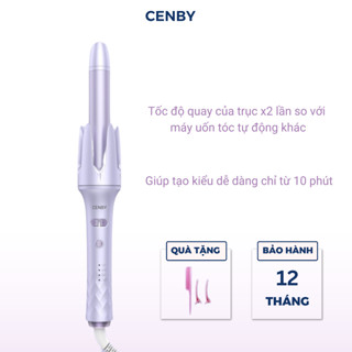 Máy uốn tóc CENBY Pro Automatic Hair Styler tự động xoay 360 độ chính hãng BH 12 tháng