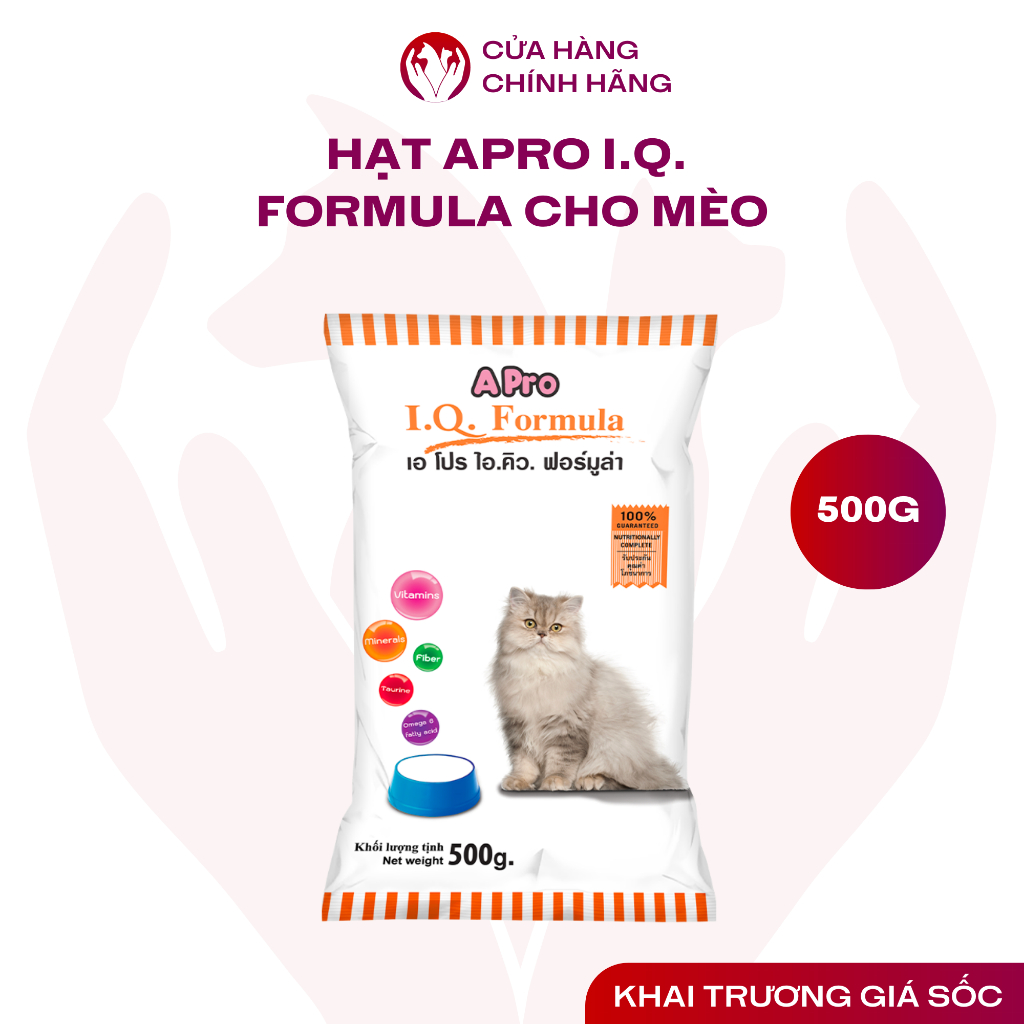 HẠT APRO I.Q. FORMULA CHO MÈO