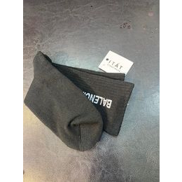 Tất vớ thể thao Balen cotton lót lông cao dài cổ Trắng Đen, nam nữ unisex