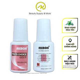 Keo MxBon hồng(Loại 1 tem đậm)/ xanh/ Keo dán móng -7ml