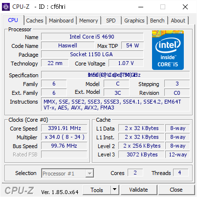 CPU Core I5 4570 4590 4670 4690 Socket 1150 cho máy bàn + tặng kèm 1 lọ keo tản nhiệt