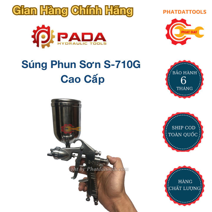Súng Phun Sơn S-710G Cao Cấp