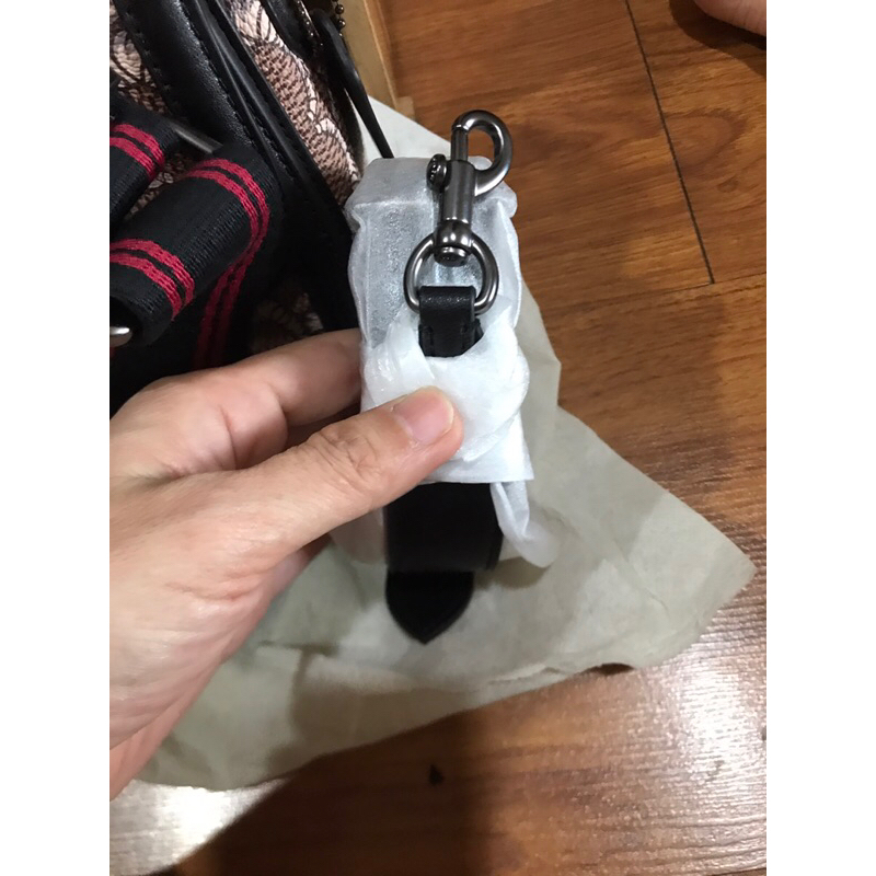 Túi coach hiệu si tuyển da thật 25cm