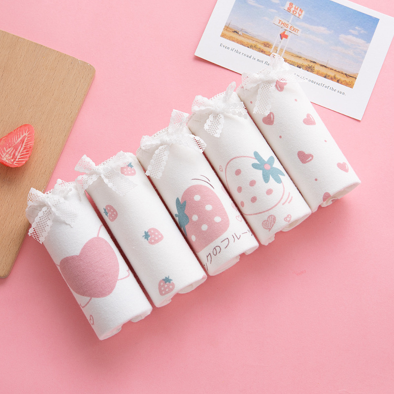 Quần Lót nữ Cotton Cao Cấp Đính Nơ Dễ Thương QL106