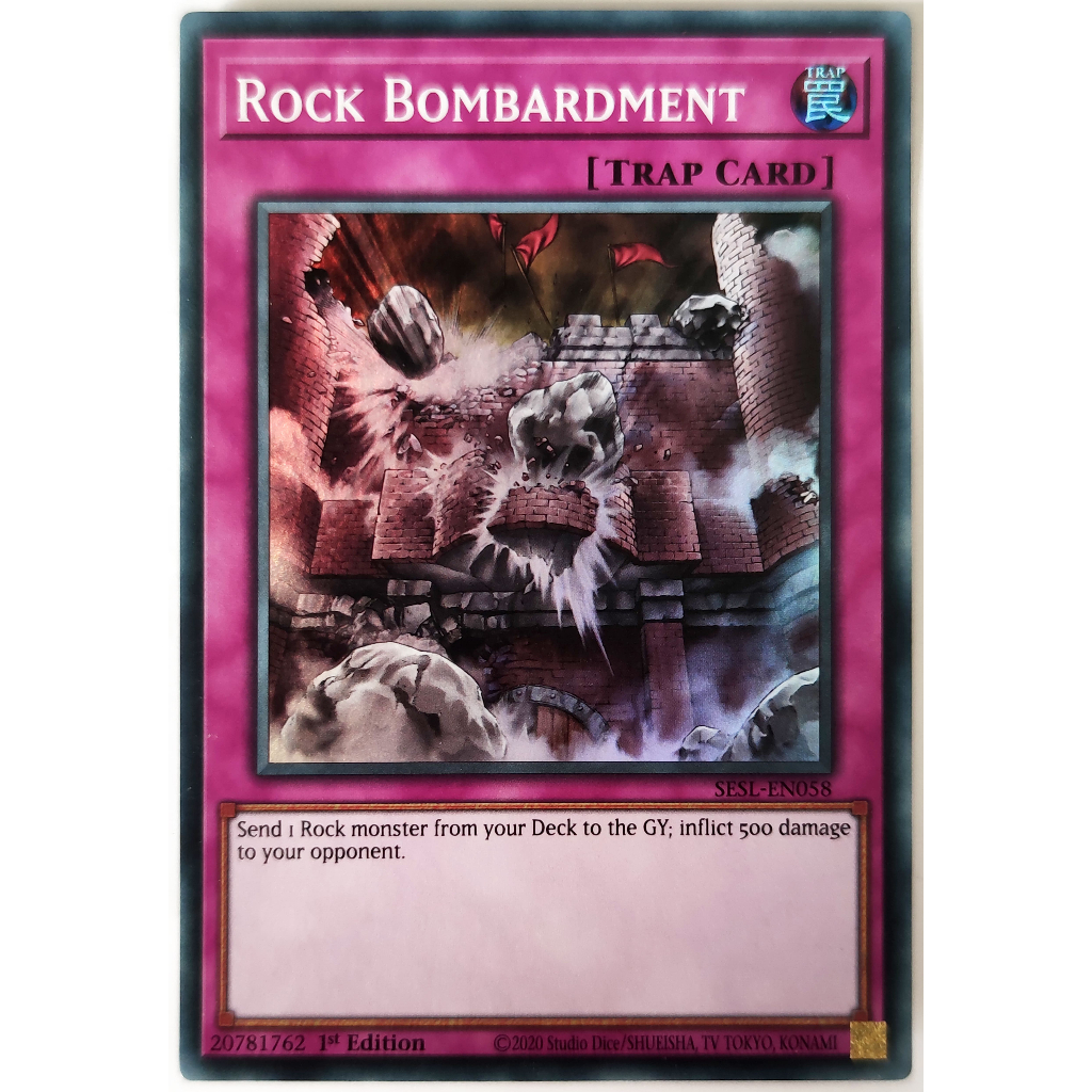 [Thẻ Yugioh] Rock Bombardment |EN| Super Rare