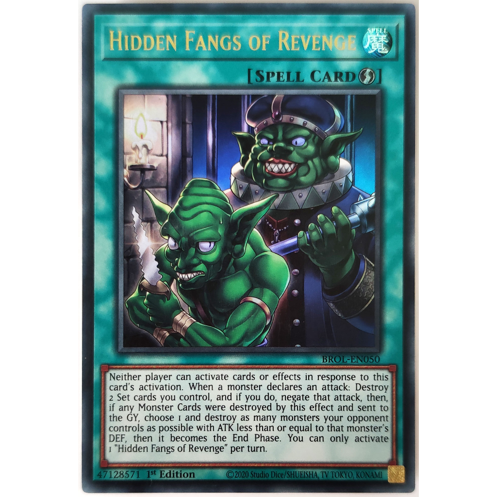 Hidden Fangs of Revenge |EN| Ultra Rare