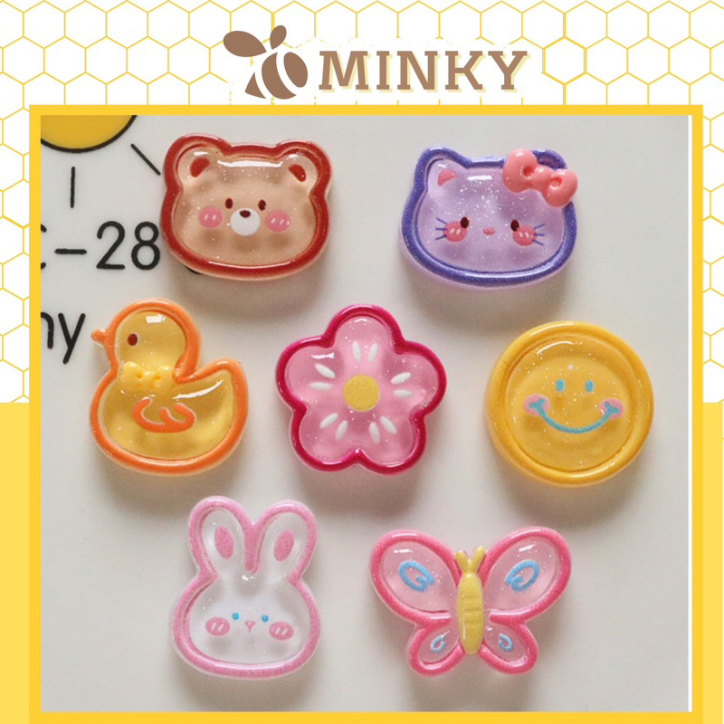 Jibbitz Crocs, Charm, Sticker Dép Hoạt Hình Xinh Xắn HQ92