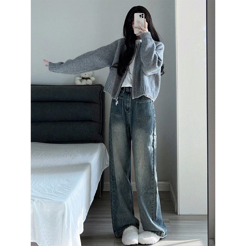 Quần Jean Nữ Quảng Châu Chất Liệu Dày Dặn Phủ Dơ Quần Jean Nữ Cao Cấp Bluecat | BigBuy360 - bigbuy360.vn