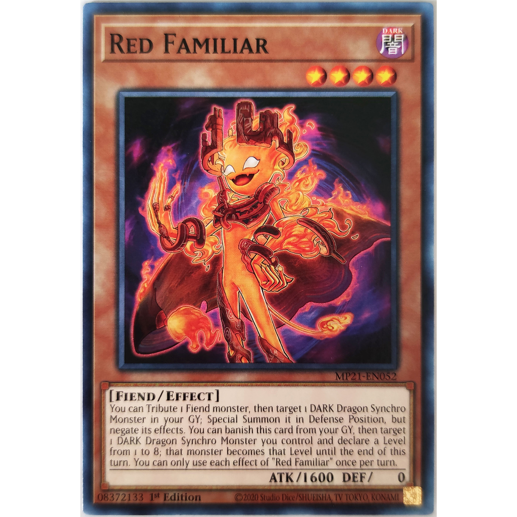 [Thẻ Yugioh] Red Familiar |EN| Common