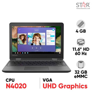 Laptop Lenovo 300e Chromebook Thế hệ thứ 2
