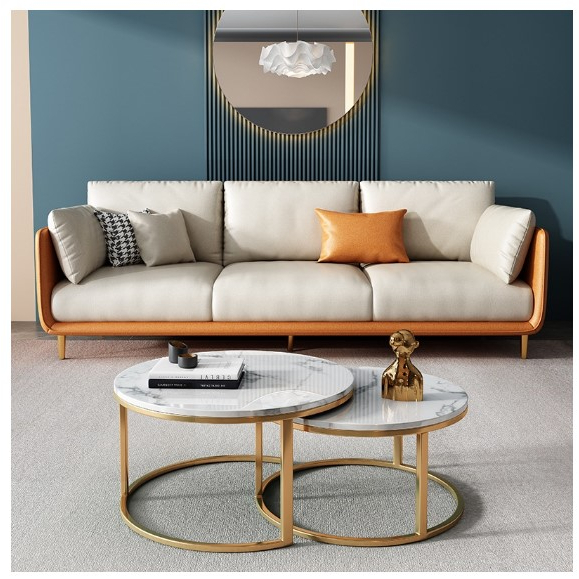 Ghế sofa văng U cao cấp dài 1m8 và 2m bọc da, lưu ý đặt hàng qua zalo