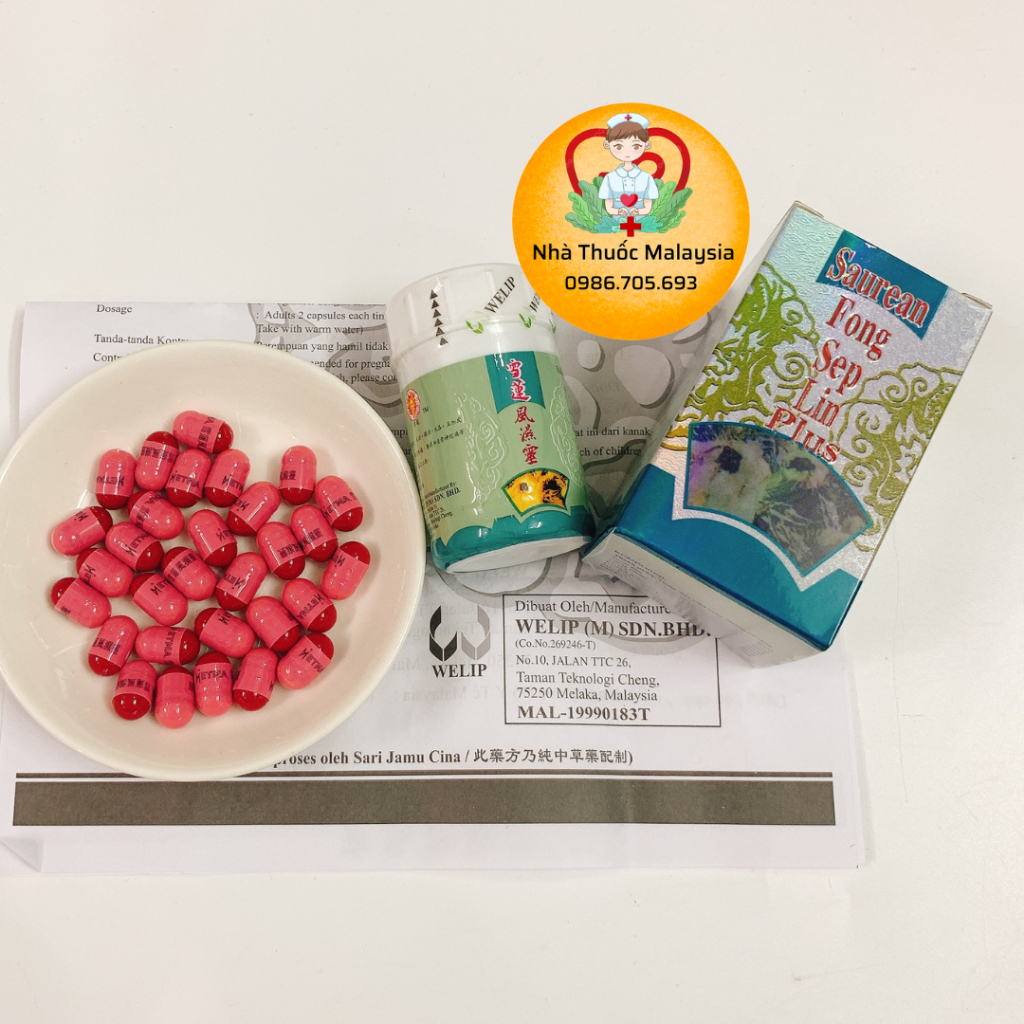 Tuyết Liên Phong Thấp Linh Malaysia 30 Viên – Hỗ trợ cơ – xương khớp – đau nhức