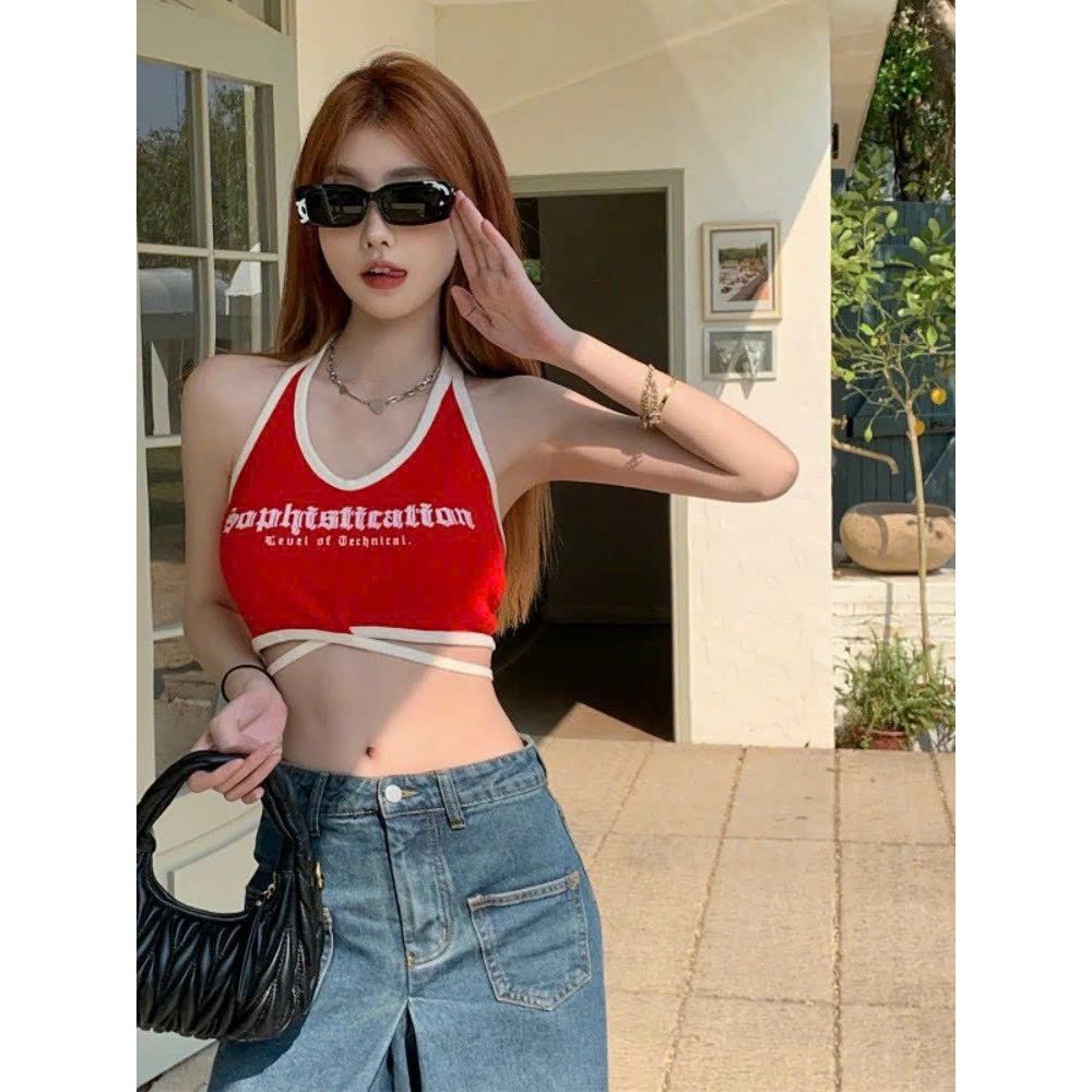 Áo thun nữ 3 lỗ, áo yếm, bra How vàng mềm mịn, thoáng mát, co giãn tốt, gia siêu mềm.