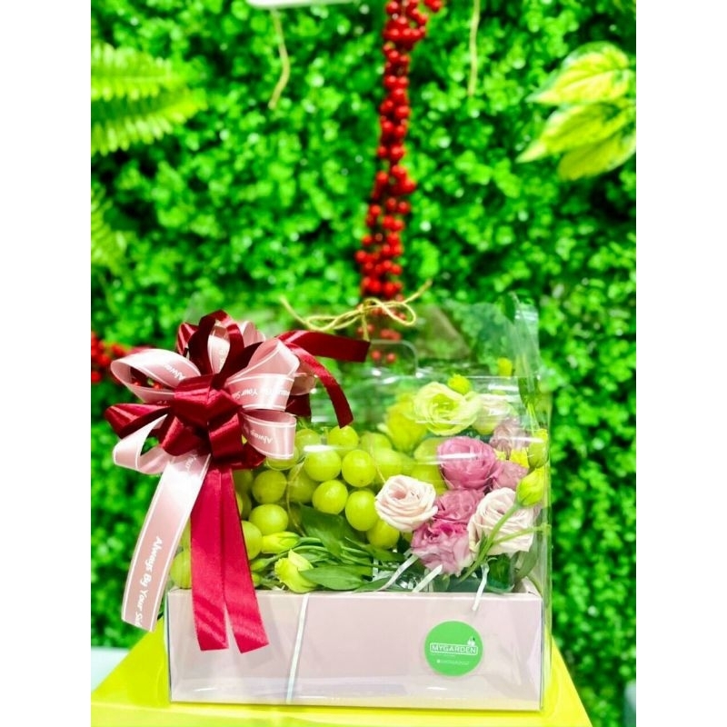 Hộp Mica Quai Xách Đựng Quà Tặng, Trái Cây Sang Xịn