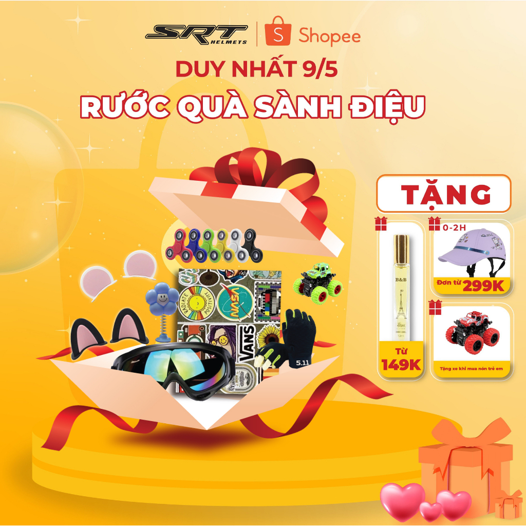 Quà tặng RANDOM BOX - SRT HELMET