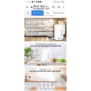 Ấm siêu tốc Electrolux e2ek1-100w