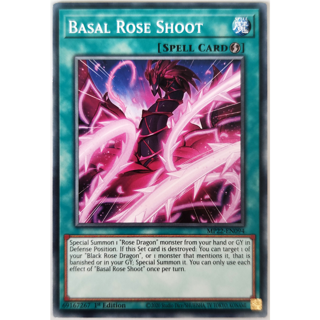 [Thẻ Yugioh] Basal Rose Shoot |EN| Common