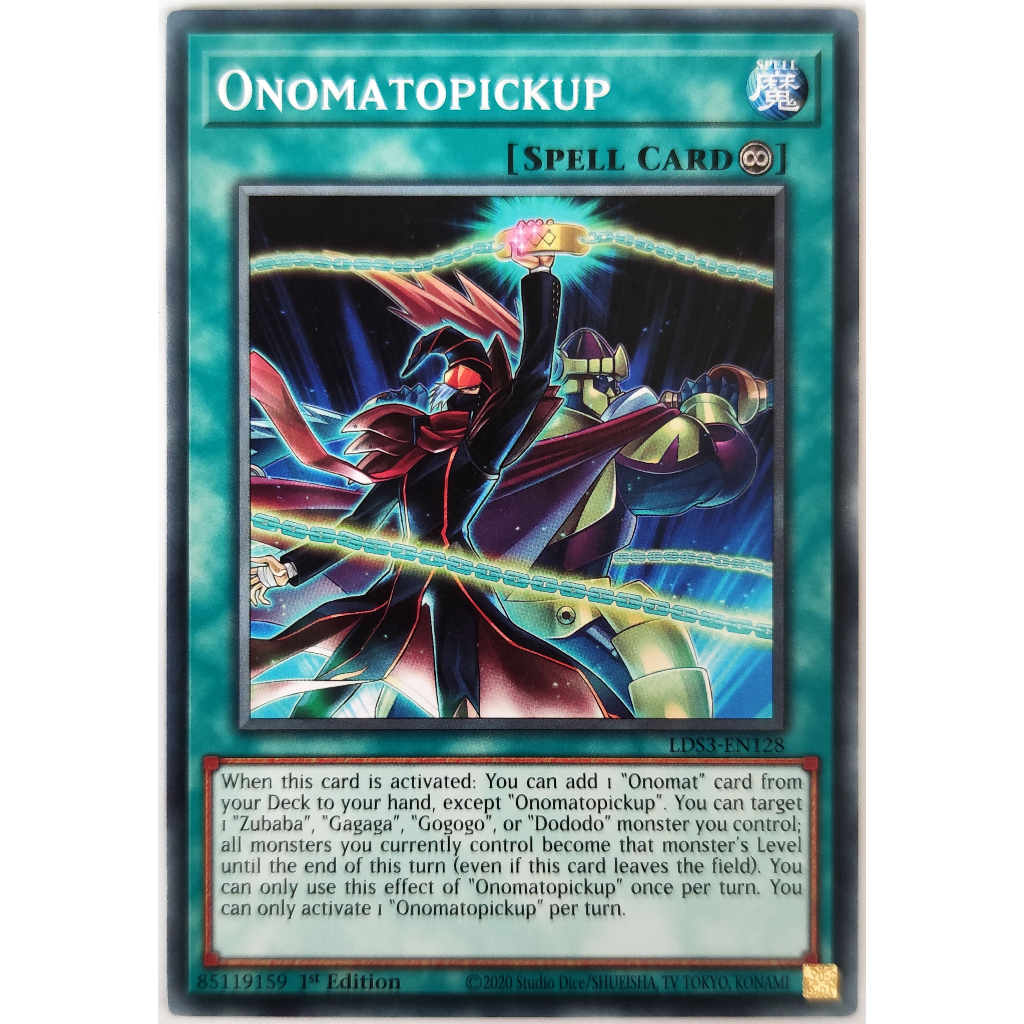 [Thẻ Yugioh] Onomatopickup |EN| Common