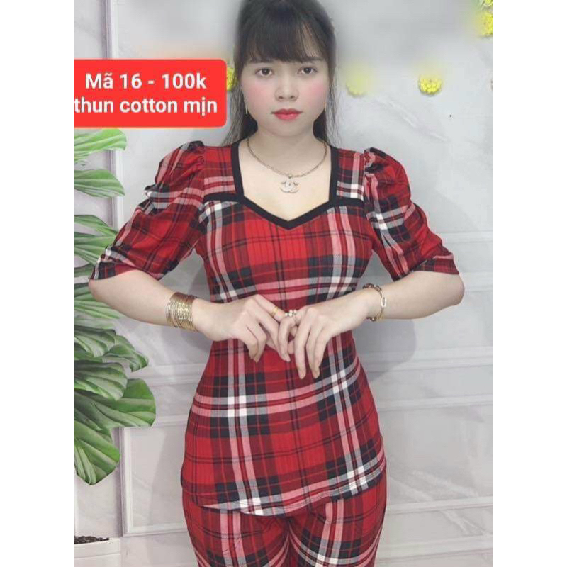 Bộ Thun Mặc Nhà Size 56-66kg