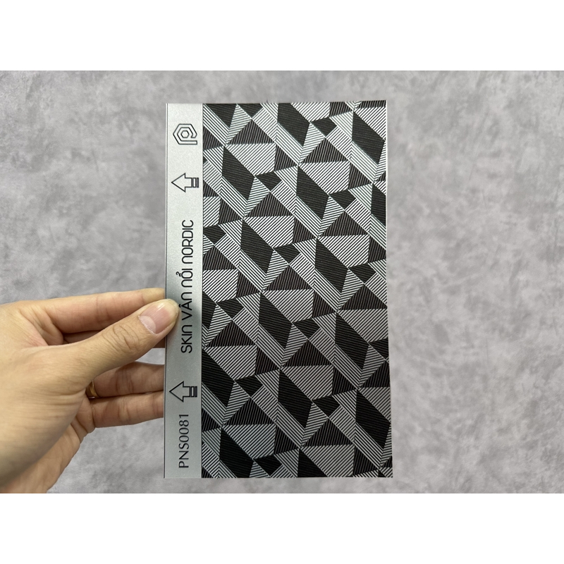 Phôi dán Skin vân nổi Nordic hàng chất lượng