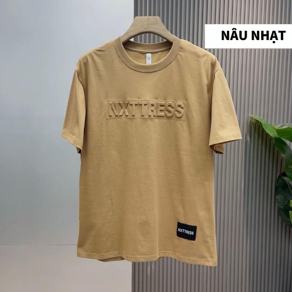 Áo thun nam vân nổi, chất thun mát mẻ,mặc hè,đi chơi,du lịch, thể thao vô tư