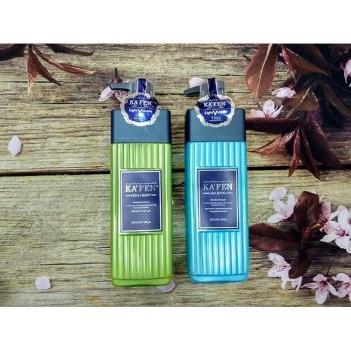 kafen dầu gội mượt tóc 800ml dầu kafen trắng ngăn rụng tóc giảm xơ rối chẻ ngọn,