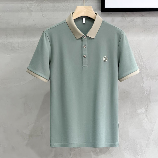 Mẫu áo polo cổ bẻ ngắn tay cao cấp Chất lượng sản phẩm tốt, giá cả hợp lý màu xanh rêu