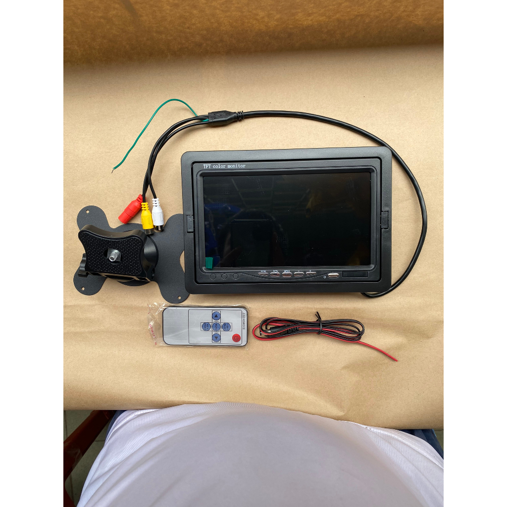 THANH LÝ -Màn Hình Taplo 7 inchs Loại Đứng - 12V/24V-HÀNG MỚI 100%