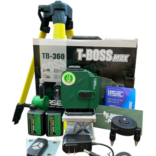 Máy cân bằng laser 12 tia chính hãng T-boss mã 360, máy laze T-boss 12 tia 360 có điều khiển