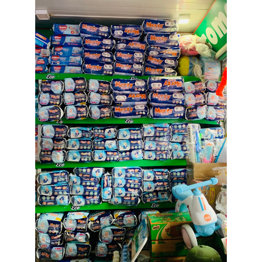 Tã dán sơ sinh MERZY, Tã dán xs merzy  xs MERZY 42 miếng