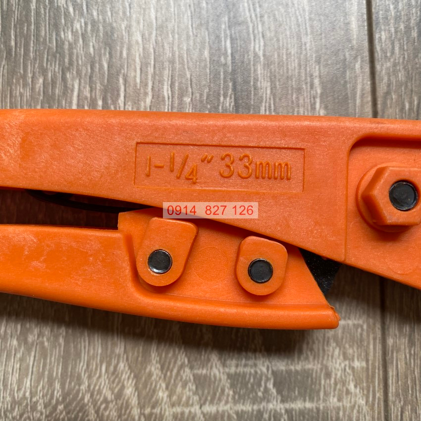 Kéo cắt ống nhựa Kapusi Nhật Bản cắt ống cỡ 33mm, Bảo hành 12 tháng
