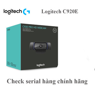Webcam logitech c920e 1080p business full hd, carl zeiss 1080p hd, check seri chính hãng