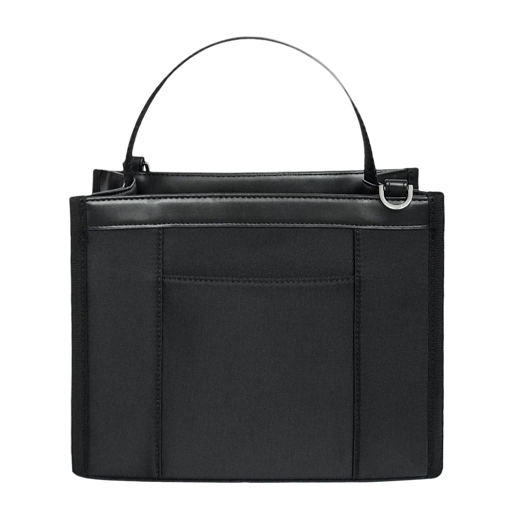 Túi Daily Canvas Quai Da Thời Trang Nam Nữ Chu Du - Màu Đen - Size Trung