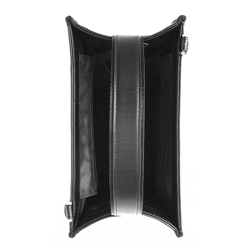 Túi Daily Canvas Quai Da Thời Trang Nam Nữ Chu Du - Màu Đen - Size Trung