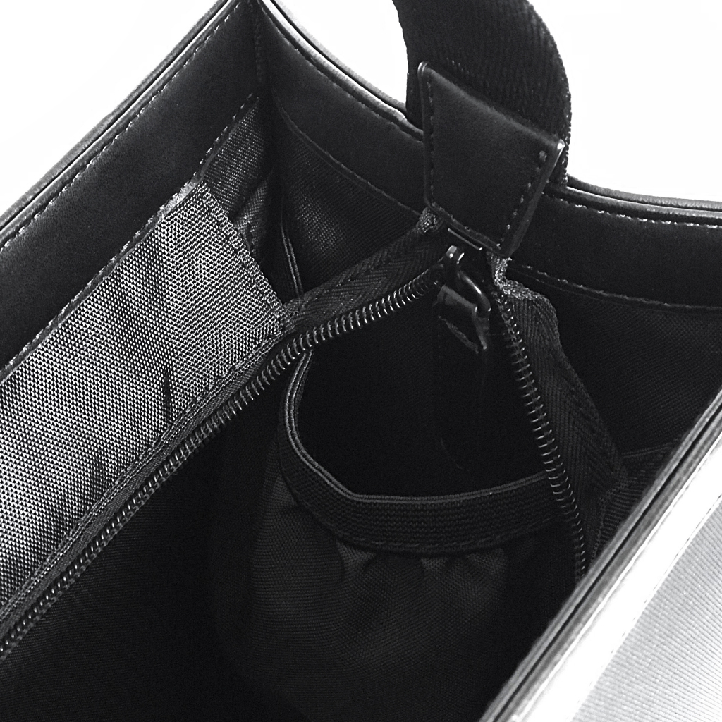 Túi Daily Canvas Quai Da Thời Trang Nam Nữ Chu Du - Màu Đen - Size Trung