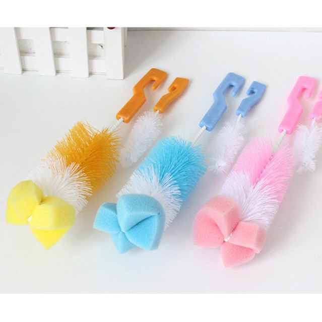 Bộ cọ rửa bình sữa cho bé tiện dụng