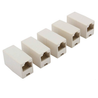 Đầu nối 2 dây cáp mạng internet lan chuẩn rj45